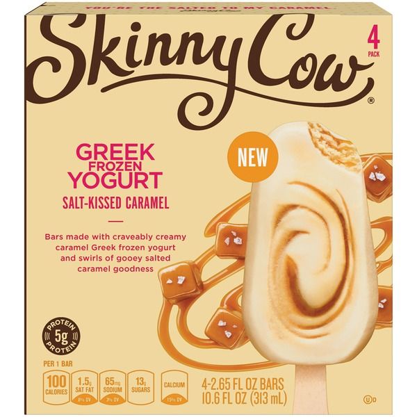 Skinny Cow Salt-Kissed Caramel Greek Yogurt Bars