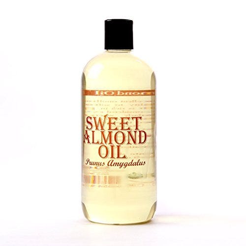 Sweet Almond Carrier Oil - 500ml - 100% Pure