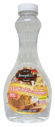 Joseph's Jarabe de maltitol edulcorante 12 onzas