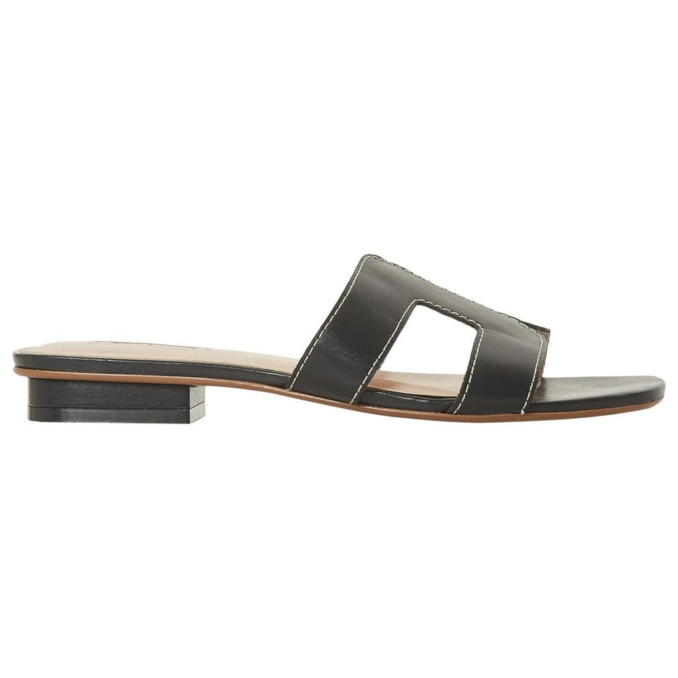 Dune restocks their £85 Hermes leather sandal dupe