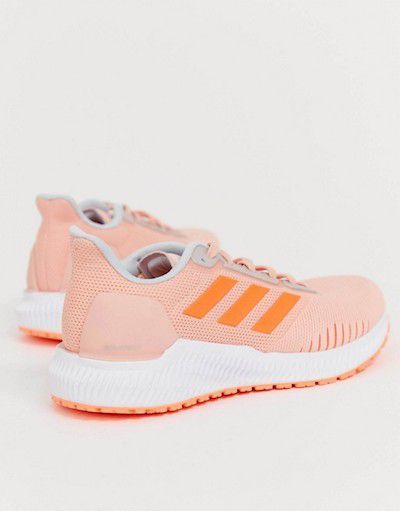 adidas Running solar ride trainers in pink