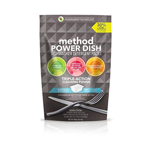 Method Dishwasher Detergent - 20 Loads, 6 Pack