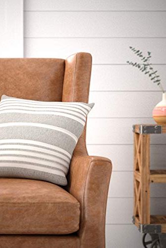 Casual Striped Throw Pillow