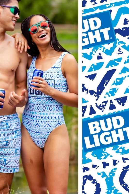 Bud sales light swimwear