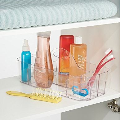 Clear Plastic Shower Caddy With Handle
