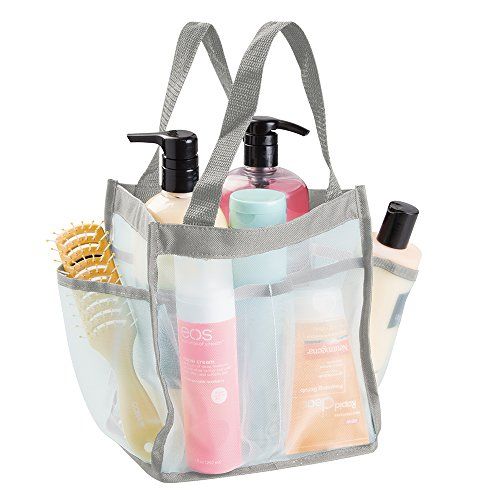 Water-Resistant Shower Caddy Tote