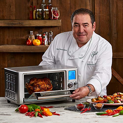 Emeril 5.3-qt Digital Air Fryer with 7 Cake Pan