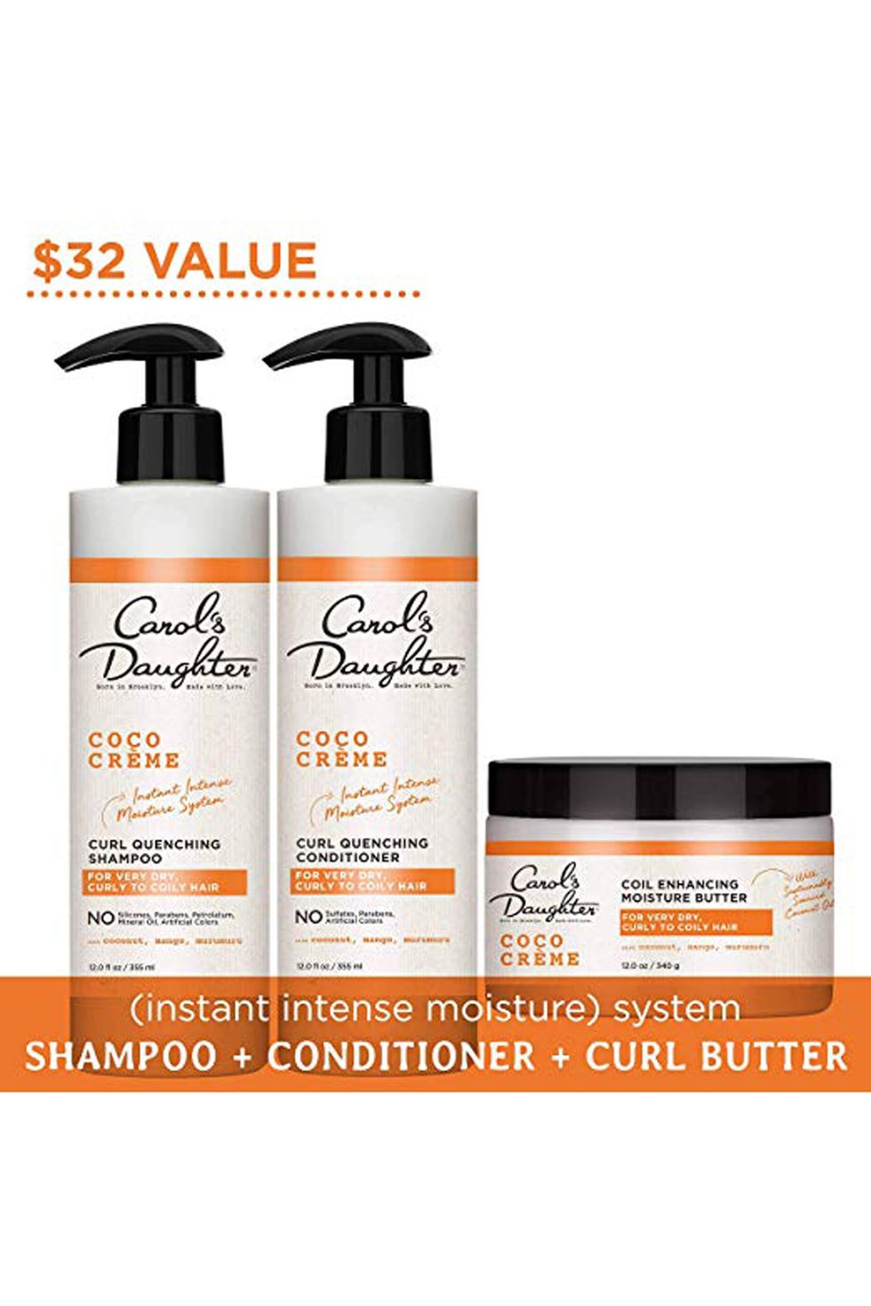 Carol’s Daughter Coco Crème Sulfate-Free Shampoo and Conditioner Set
