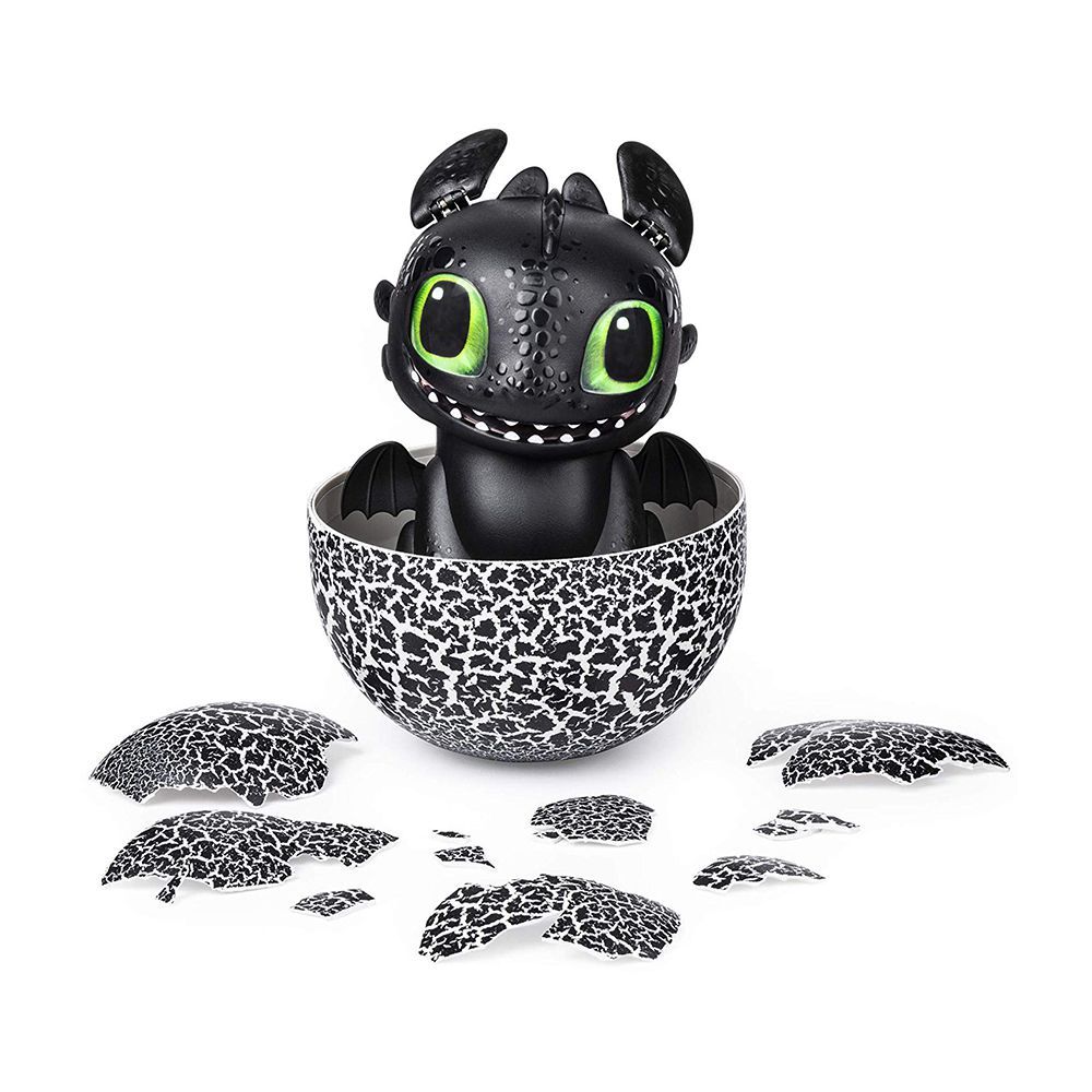 HOW TO TRAIN YOUR DRAGON INTERACTIVE  TOOTHLESS HATCHING SPIN MASTER NEW IN BOX 