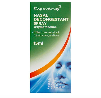 Superdrug Nasal Decongestion Spray 15ml