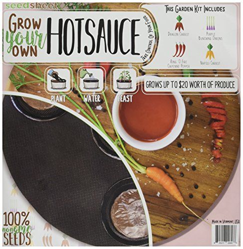 Seedsheet Hot Sauce Garden Kit