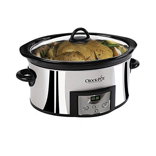 6-Quart Programmable Slow Cooker