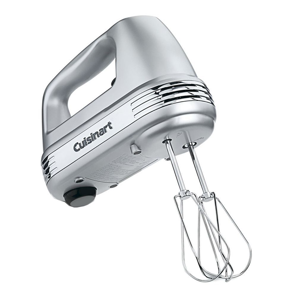Red I00000 5-Speed Hand Mixer Electric 400W Turbo Handheld Kitchen Mixer with Storage Case and 6 Stainless Steel Attachments 2 Beaters, 2 Dough Hooks and 2 Whisk 