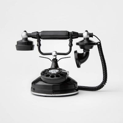 Animated Spooky Victorian Style Telephone Halloween Décor