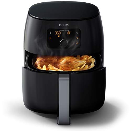 Philips Twin TurboStar Technology XXL Airfryer with Fat Reducer, Digital Interface