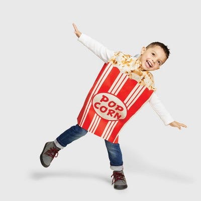 Kids Popcorn Costume