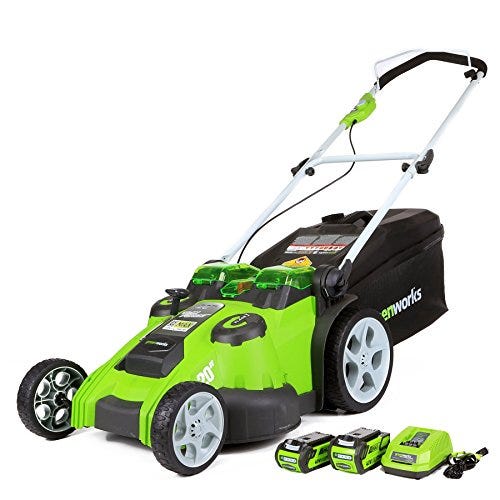 Walmart Has This Greenworks Electric Lawn Mower for 31% Off