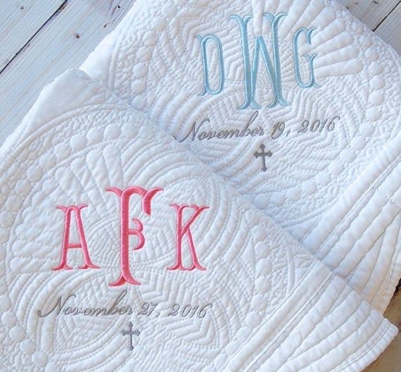 Monogram Quilt - 