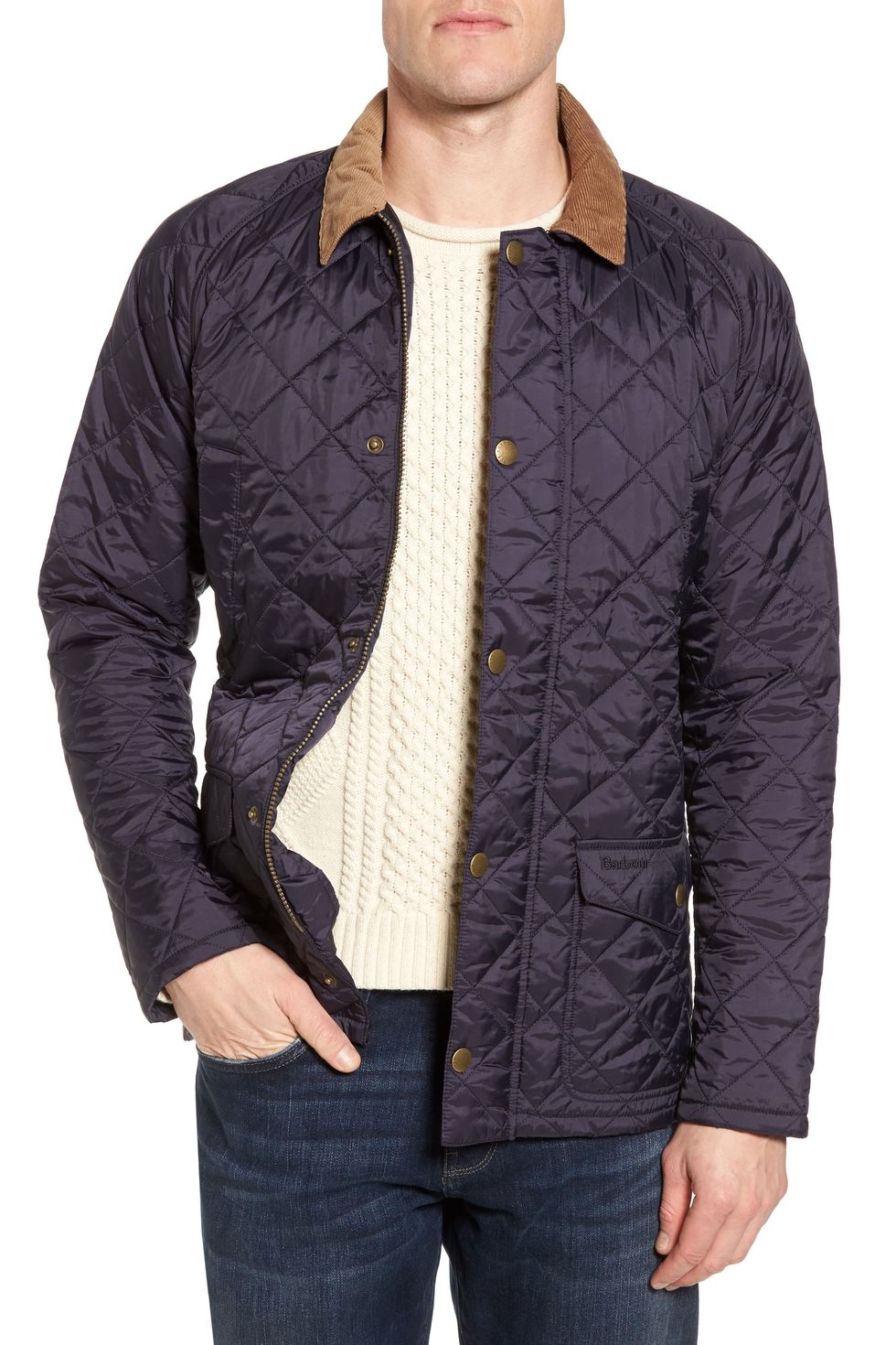 Water-Resistant Quilted Jacket