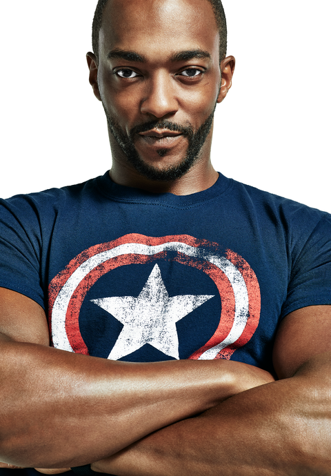 Captain America Mens' Avengers Captain America T-Shirt