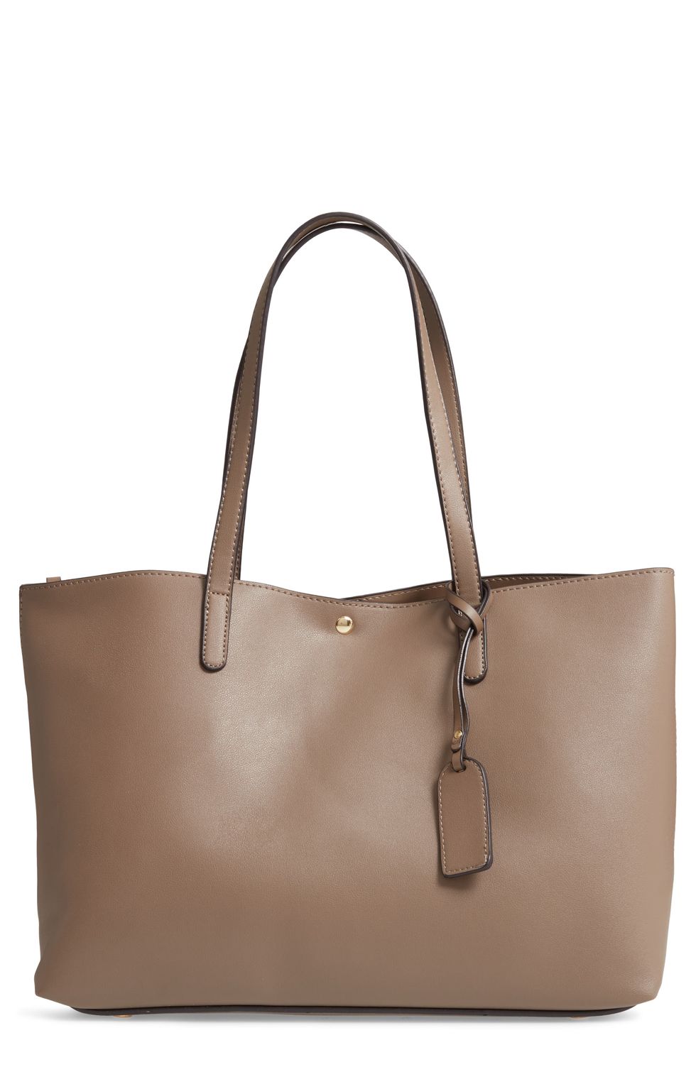 Zeda Faux Leather Tote