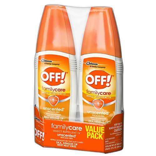 OFF! FamilyCare Unscented Insect Repellent Two-Pack