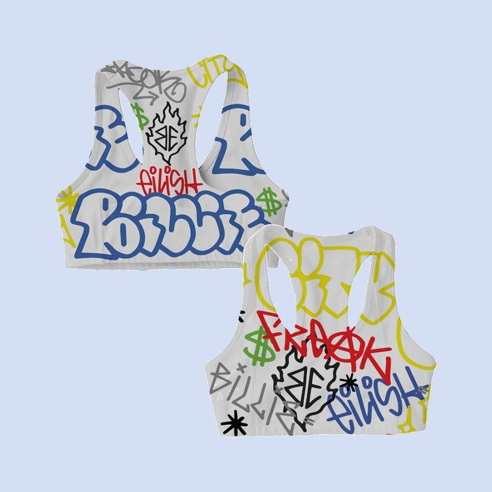 Graffiti Sports Bra + Digital Album