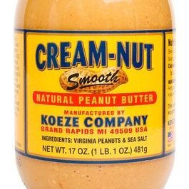 Cream Nut Natural Peanut Butter