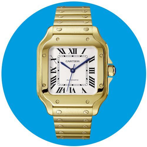 Santos de Cartier Yellow Gold Watch