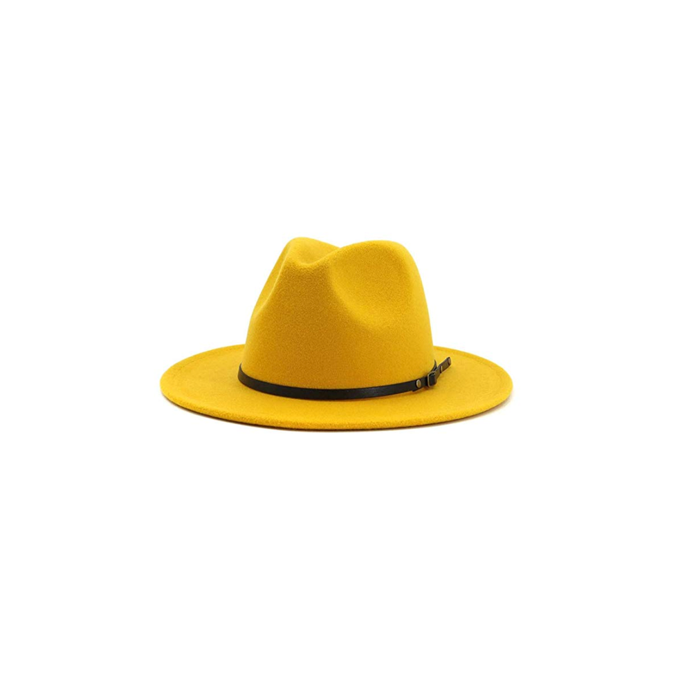 Belt Buckle Fedora Hat 