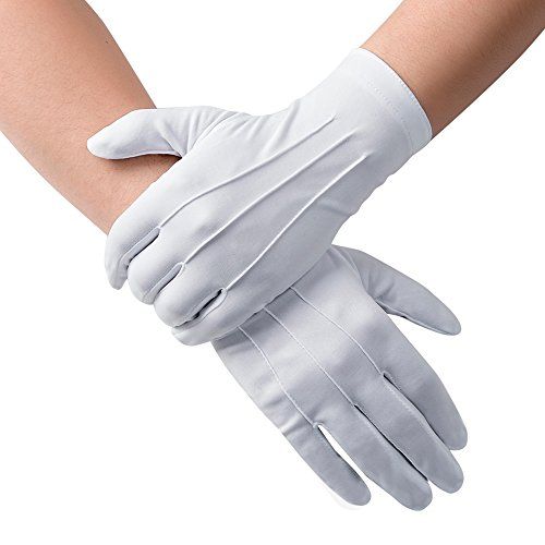 White Cotton Gloves