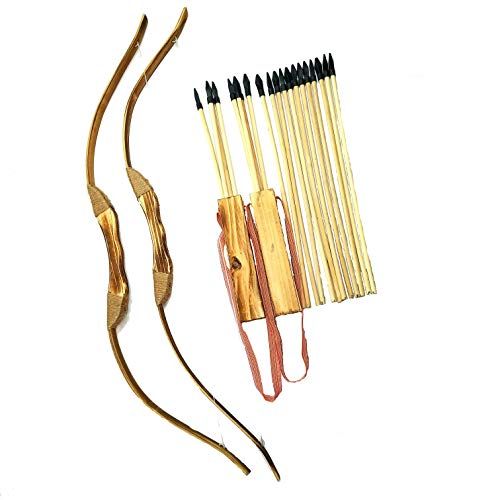 Wooden Bow and Arrow Set