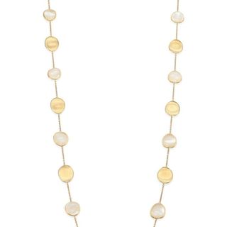 Lunaria 18K Yellow Gold & Mother-Of-Pearl Necklace