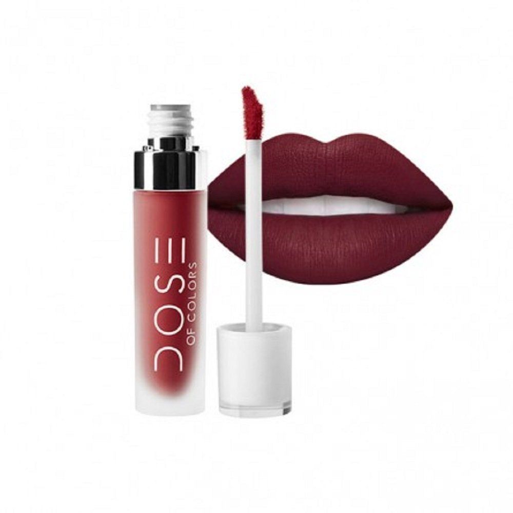 Matte Liquid Lipstick - Brick Red