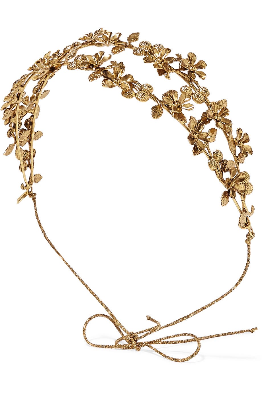 Adele gold-tone headband