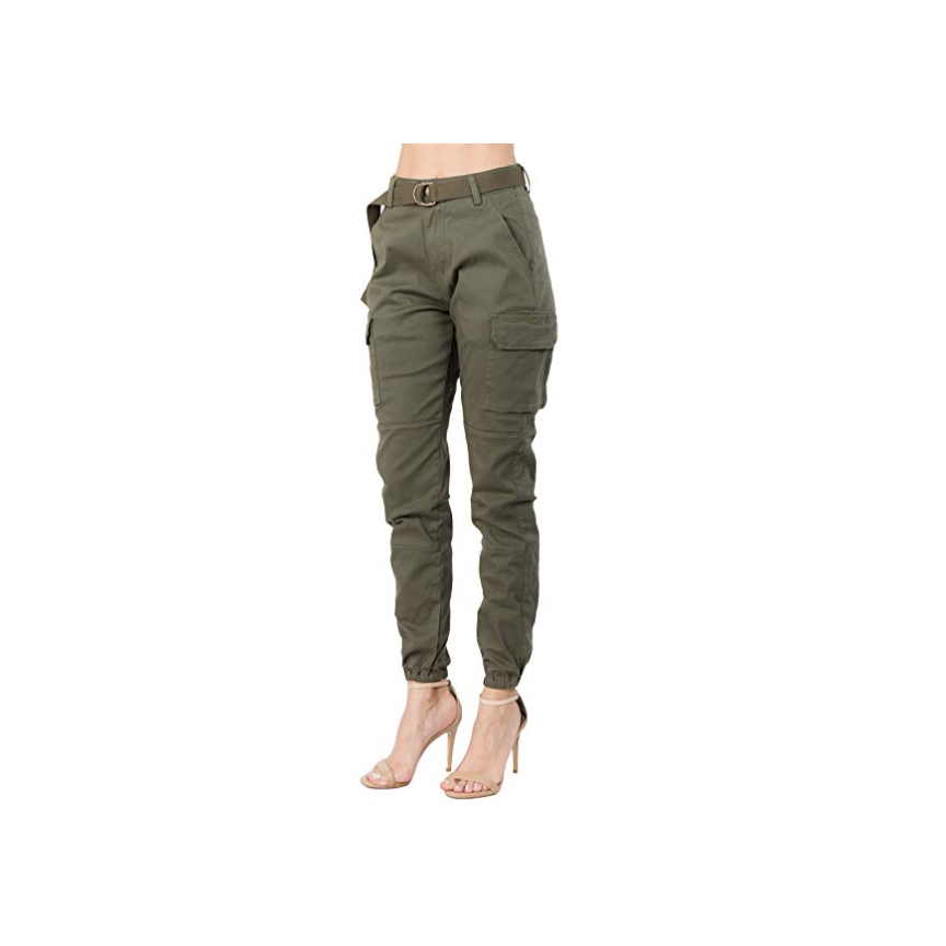 Green Cargo Pant Joggers