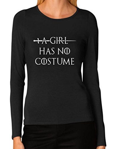 Arya Stark Halloween Costume  (Sort of...) 