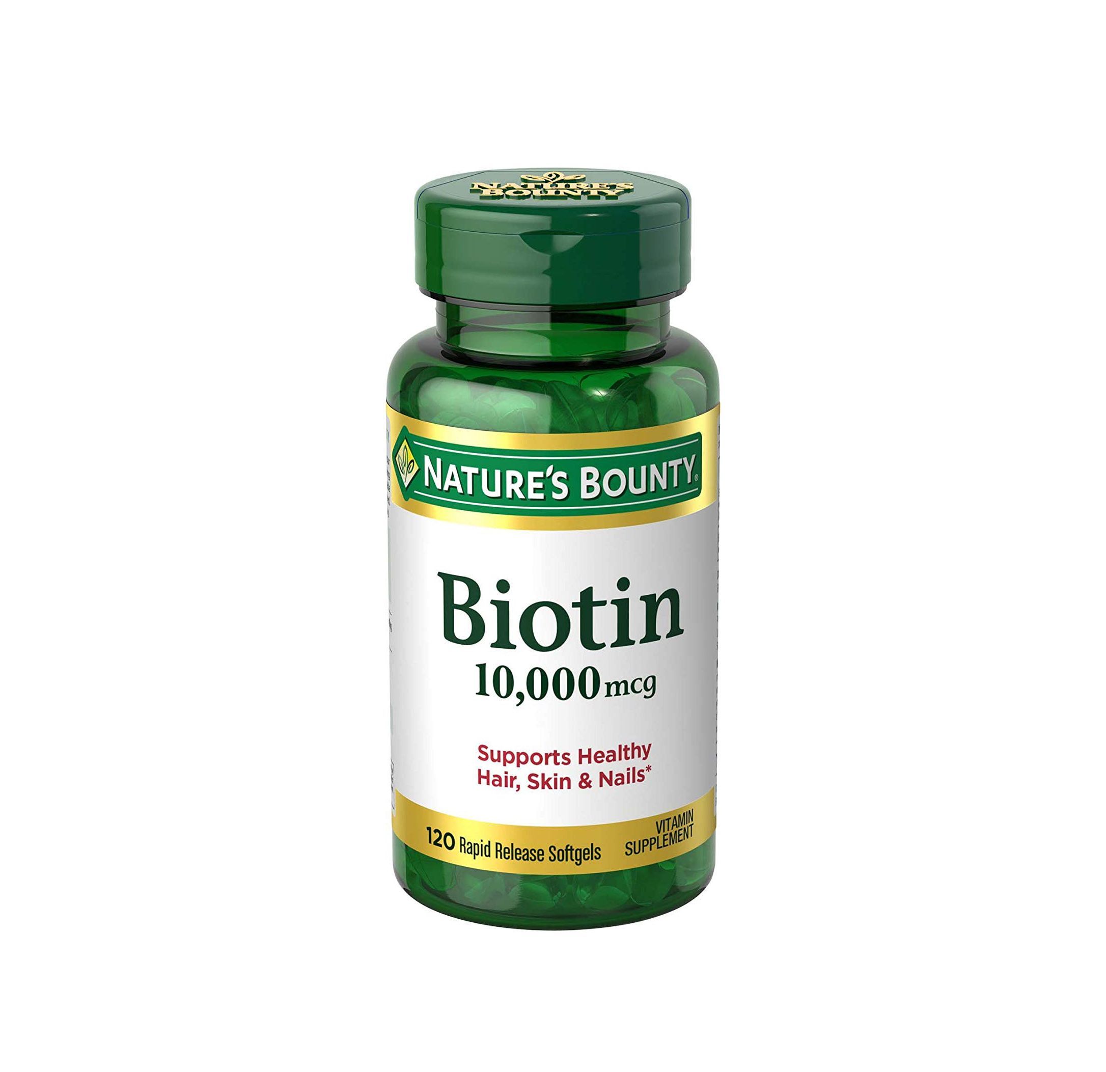 Nature's Bounty Biotin Supplement