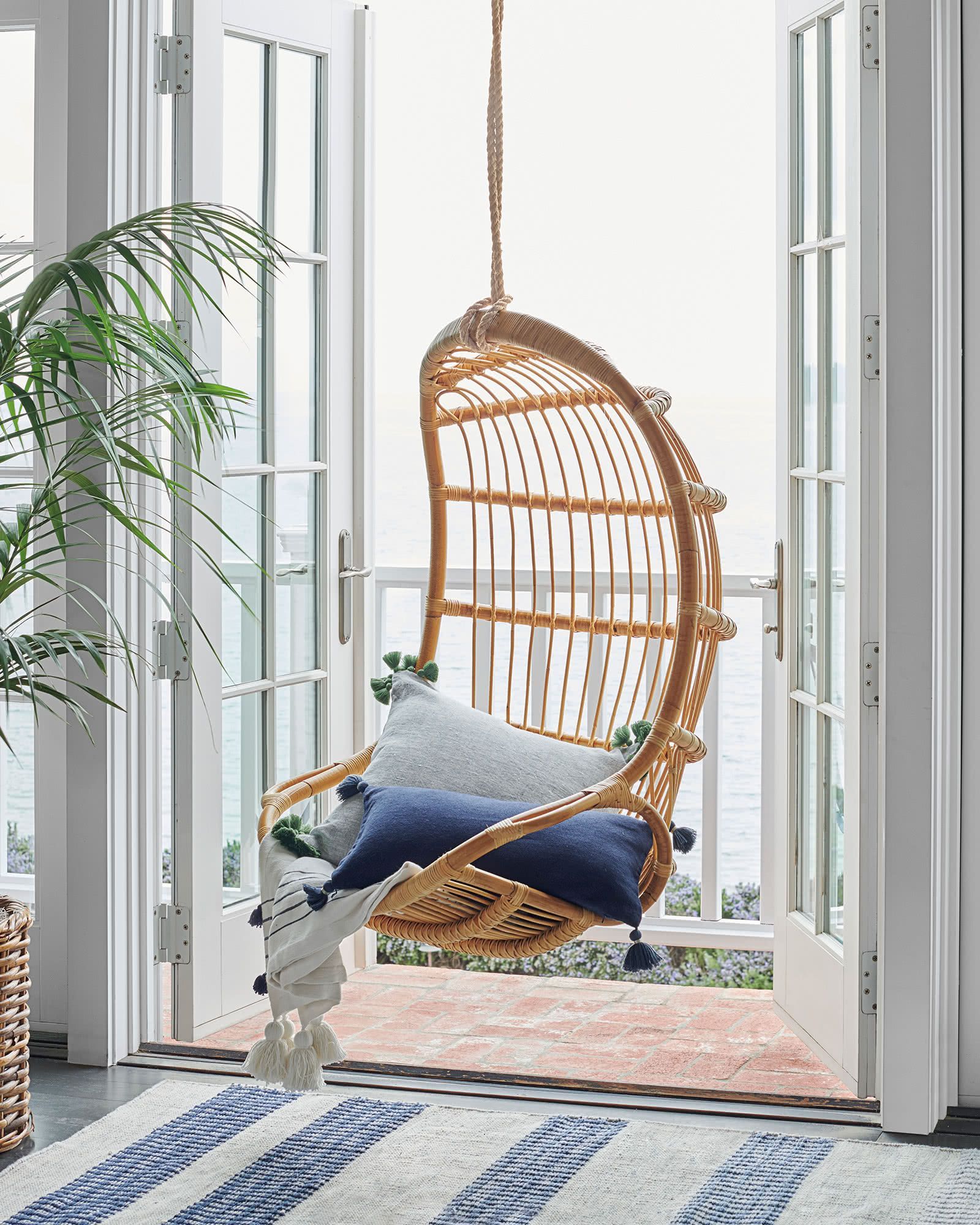 Cb2 deals swing chair