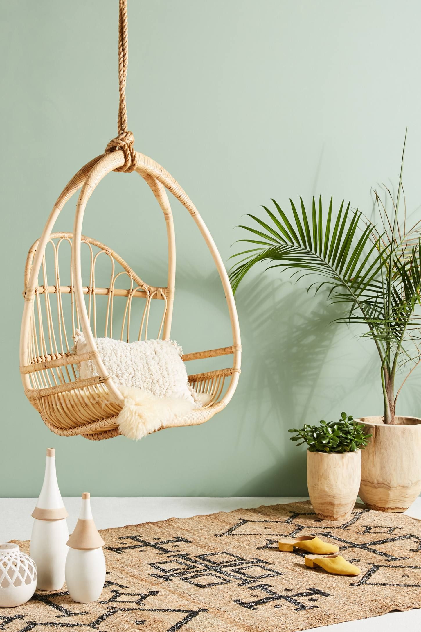 justina blakeney woven hanging chair