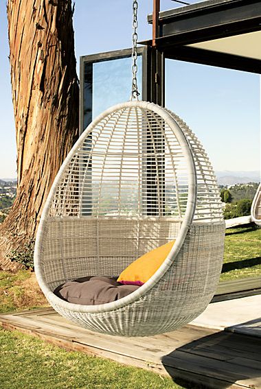 Indoor And Outdoor Hammock Swing Chairs, Round Outdoor Swing Chair