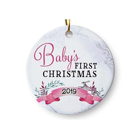 13 Best Baby's First Christmas Ornament Ideas for 2019 - Personalized ...