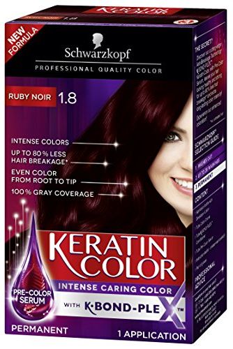  Keratin Color Permanent Hair Color Cream 
