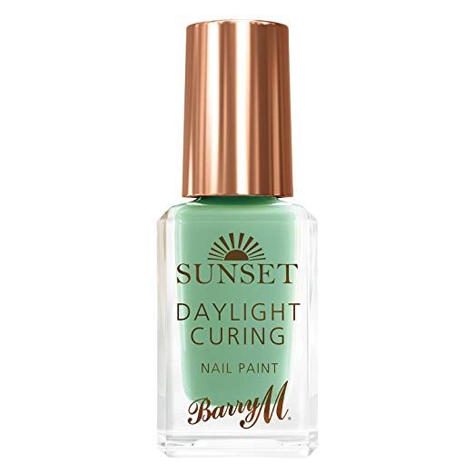 Barry M Cosmetics Sunset, Smalto per unghie, colore: verde menta