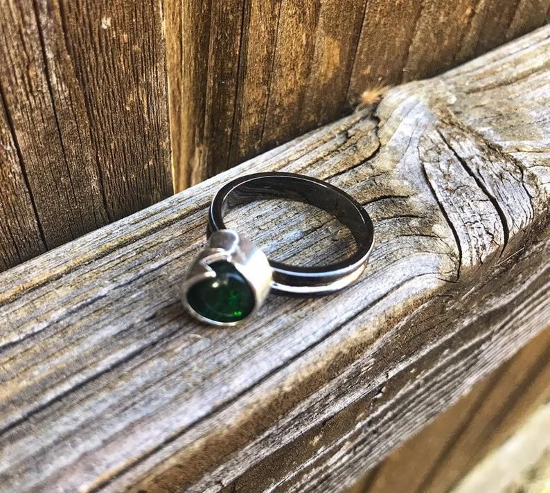 Mother of Dragons Emerald Ring