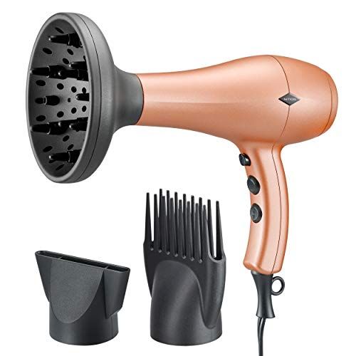 NITION Negative Ions Ceramic Hair Dryer With Diffuser