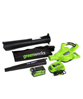 <p>Greenworks Cordless Blower Vacuum</p>