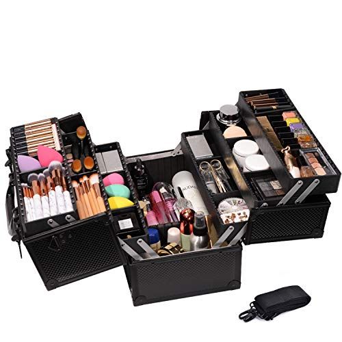 best makeup organizer case