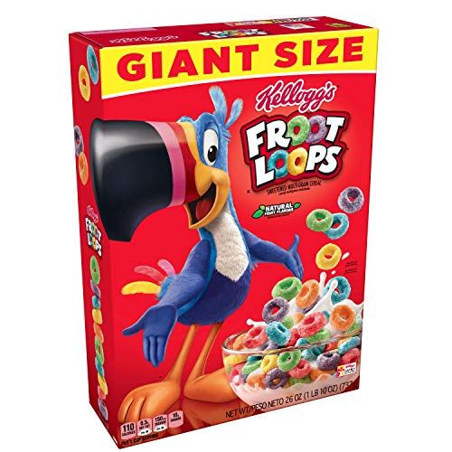 Kellogg's Froot Loops Breakfast Cereal 