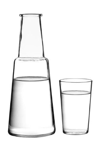 Premier Housewares Glass Carafe and Tumbler Set